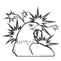 Раскраска: орел (Животные) #314 - Бесплатные раскраски для печати