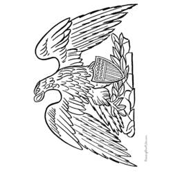 Раскраска: орел (Животные) #337 - Бесплатные раскраски для печати