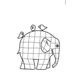 Раскраска: слон (Животные) #6471 - Бесплатные раскраски для печати