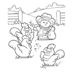 Раскраска: Сельскохозяйственные животные (Животные) #21450 - Бесплатные раскраски для печати