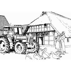 Раскраска: Сельскохозяйственные животные (Животные) #21516 - Бесплатные раскраски для печати