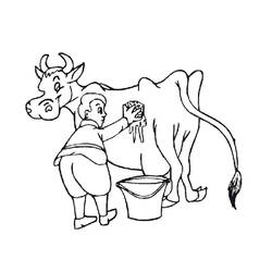 Раскраска: Сельскохозяйственные животные (Животные) #21557 - Бесплатные раскраски для печати