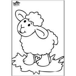Раскраска: Сельскохозяйственные животные (Животные) #21626 - Бесплатные раскраски для печати