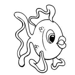 Раскраска: рыба (Животные) #17023 - Бесплатные раскраски для печати