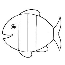 Раскраска: рыба (Животные) #17027 - Бесплатные раскраски для печати