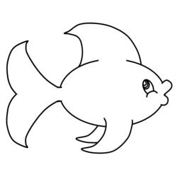 Раскраска: рыба (Животные) #17037 - Бесплатные раскраски для печати