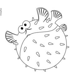 Раскраска: рыба (Животные) #17097 - Бесплатные раскраски для печати