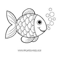 Раскраска: рыба (Животные) #17110 - Бесплатные раскраски для печати