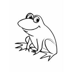 Раскраска: лягушка (Животные) #7573 - Бесплатные раскраски для печати