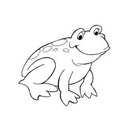 Раскраска: лягушка (Животные) #7578 - Бесплатные раскраски для печати