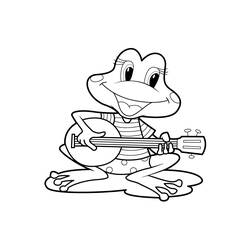 Раскраска: лягушка (Животные) #7580 - Бесплатные раскраски для печати