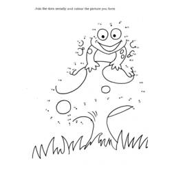 Раскраска: лягушка (Животные) #7625 - Бесплатные раскраски для печати