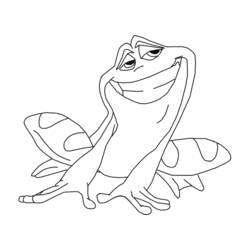 Раскраска: лягушка (Животные) #7674 - Бесплатные раскраски для печати