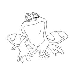 Раскраска: лягушка (Животные) #7699 - Бесплатные раскраски для печати