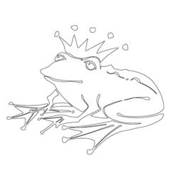 Раскраска: лягушка (Животные) #7740 - Бесплатные раскраски для печати
