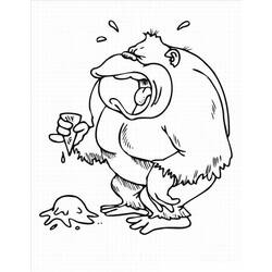Раскраска: горилла (Животные) #7508 - Бесплатные раскраски для печати