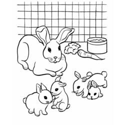 Раскраска: хомяк (Животные) #8072 - Бесплатные раскраски для печати