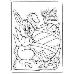 Раскраска: заяц (Животные) #10080 - Бесплатные раскраски для печати