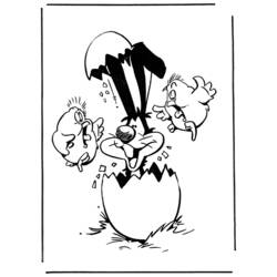 Раскраска: заяц (Животные) #10093 - Бесплатные раскраски для печати