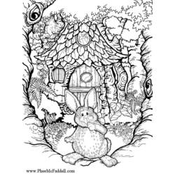 Раскраска: заяц (Животные) #10102 - Бесплатные раскраски для печати