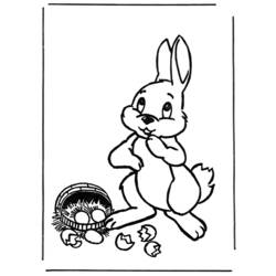 Раскраска: заяц (Животные) #10112 - Бесплатные раскраски для печати