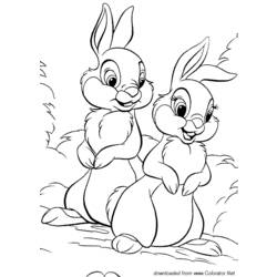 Раскраска: заяц (Животные) #10129 - Бесплатные раскраски для печати