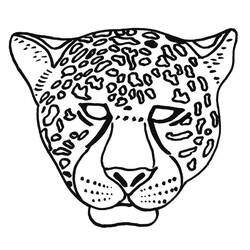 Раскраска: ягуар (Животные) #9011 - Бесплатные раскраски для печати
