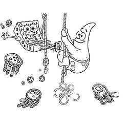 Раскраска: медуза (Животные) #20450 - Бесплатные раскраски для печати