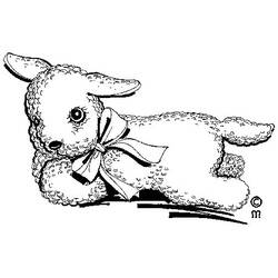 Раскраска: баранина (Животные) #256 - Бесплатные раскраски для печати