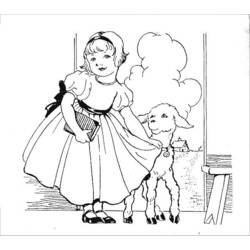Раскраска: баранина (Животные) #263 - Бесплатные раскраски для печати