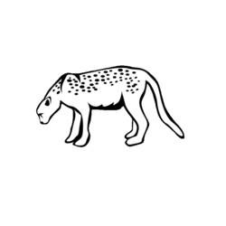 Раскраска: леопард (Животные) #9839 - Бесплатные раскраски для печати