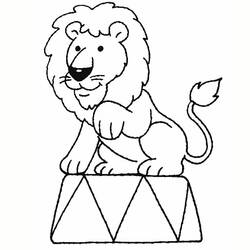 Раскраска: лев (Животные) #10246 - Бесплатные раскраски для печати