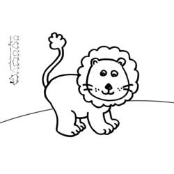 Раскраска: лев (Животные) #10282 - Бесплатные раскраски для печати