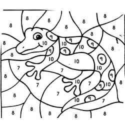 Раскраска: ящериц (Животные) #22291 - Бесплатные раскраски для печати