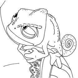 Раскраска: ящериц (Животные) #22472 - Бесплатные раскраски для печати