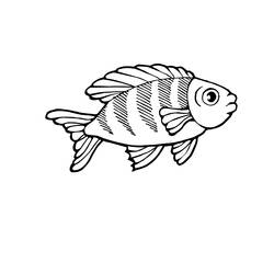 Раскраска: Морские животные (Животные) #22029 - Бесплатные раскраски для печати