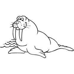 Раскраска: Морские животные (Животные) #22175 - Бесплатные раскраски для печати