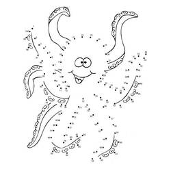Раскраска: осьминог (Животные) #19008 - Бесплатные раскраски для печати