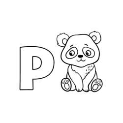 Раскраска: панда (Животные) #12546 - Бесплатные раскраски для печати