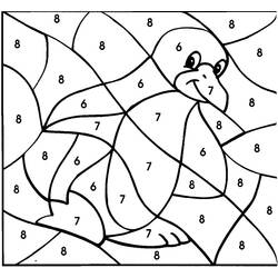 Раскраска: гагарка (Животные) #16915 - Бесплатные раскраски для печати