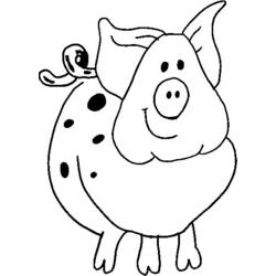Раскраска: свинина (Животные) #17699 - Бесплатные раскраски для печати