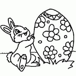 Раскраска: кролик (Животные) #9590 - Бесплатные раскраски для печати