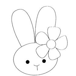 Раскраска: кролик (Животные) #9644 - Бесплатные раскраски для печати
