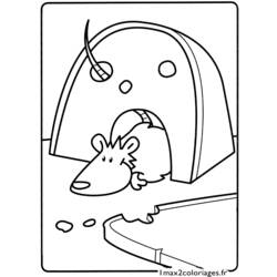 Раскраска: крыса (Животные) #15184 - Бесплатные раскраски для печати