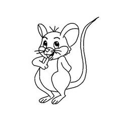 Раскраска: крыса (Животные) #15223 - Бесплатные раскраски для печати