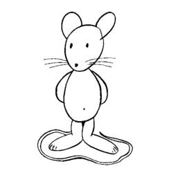 Раскраска: крыса (Животные) #15241 - Бесплатные раскраски для печати