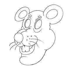 Раскраска: крыса (Животные) #15253 - Бесплатные раскраски для печати