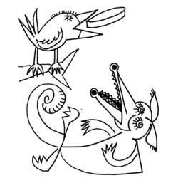 Раскраска: вороной (Животные) #4304 - Бесплатные раскраски для печати