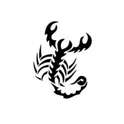 Раскраска: Скорпион (Животные) #14618 - Бесплатные раскраски для печати