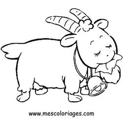 Раскраска: овца (Животные) #11397 - Бесплатные раскраски для печати